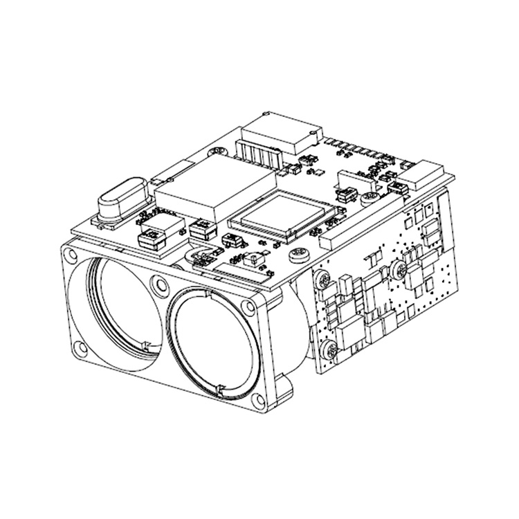 Модуль лазернага далямера 30 Гц 270 м